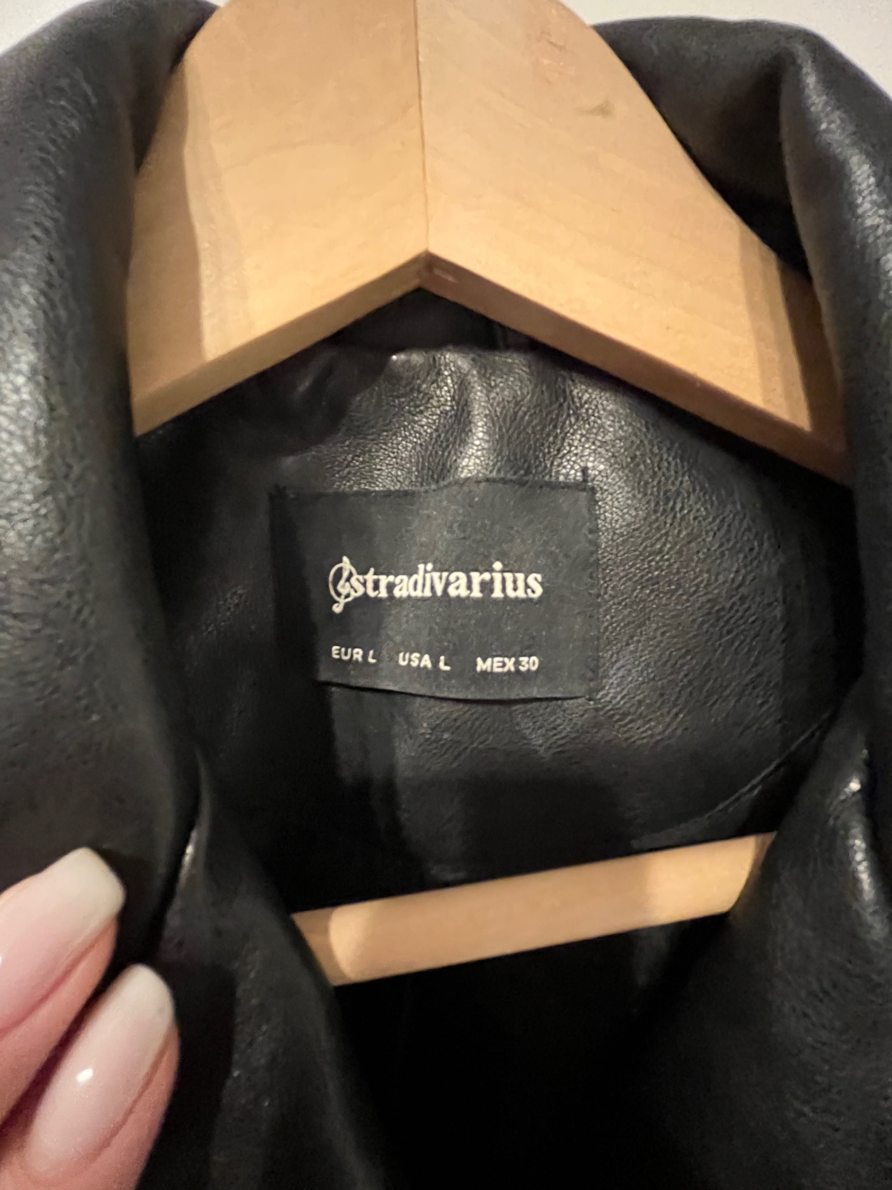 Stradivarius ramoneska skóra ekologiczna L