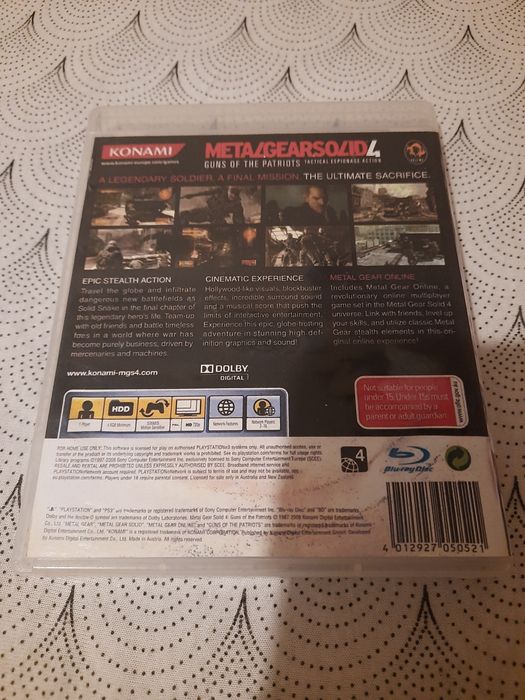 Metal Gear Solid 4 ps3