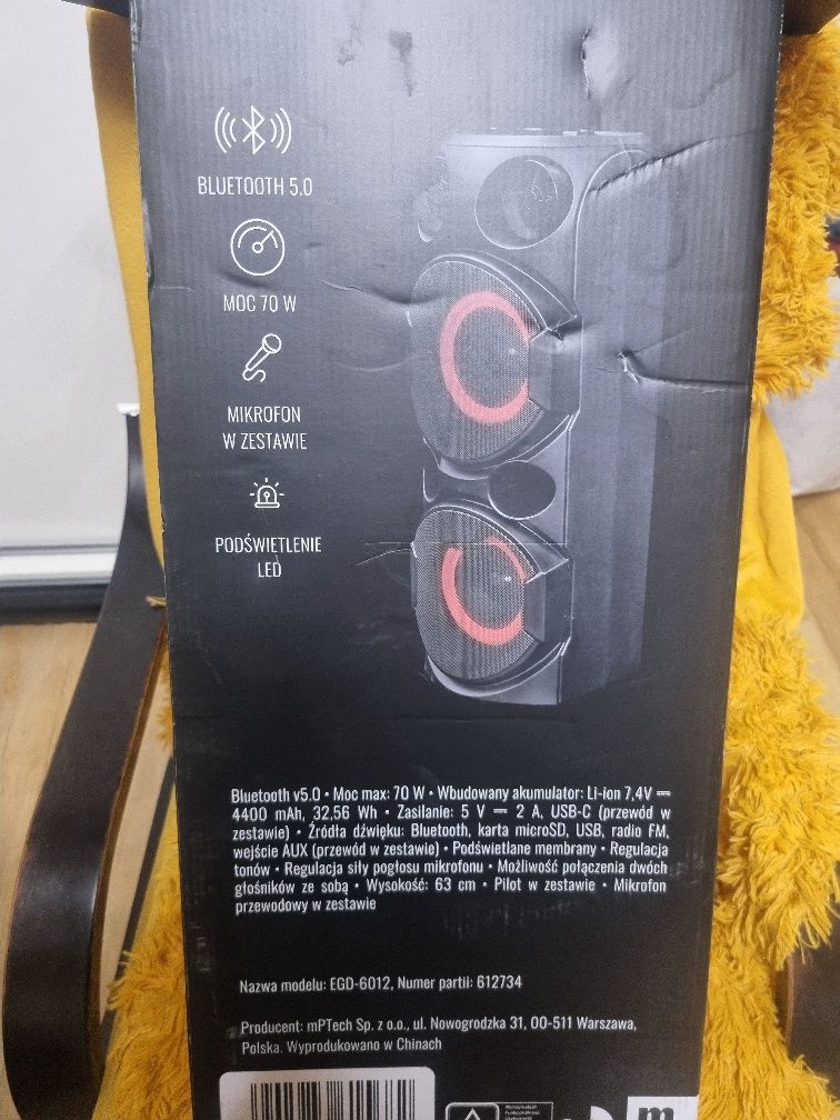 Głośnik moevi 70W
