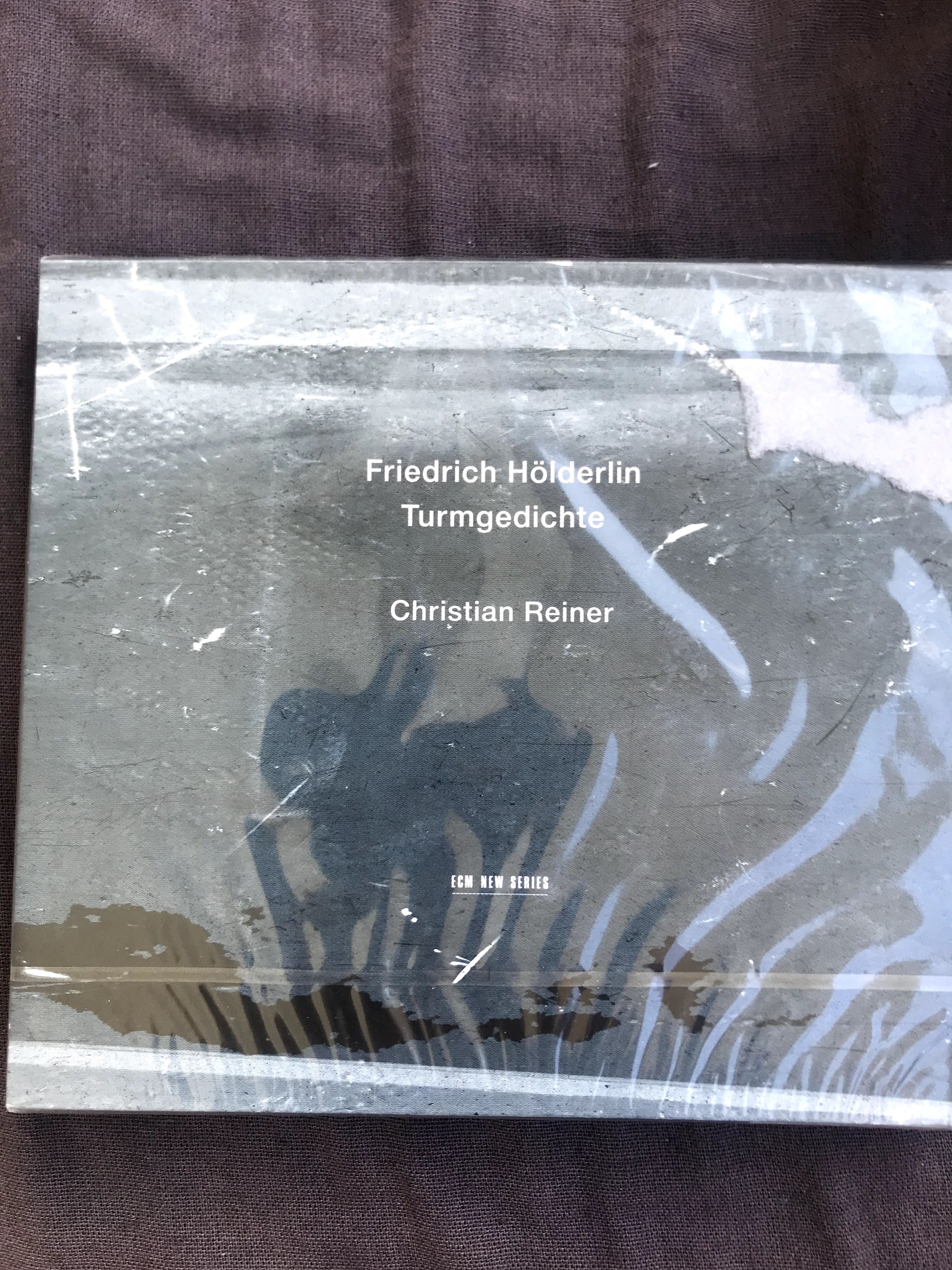 Friedrich Holderlin - Turmgedichte - Chritian Reiner cd-ecm