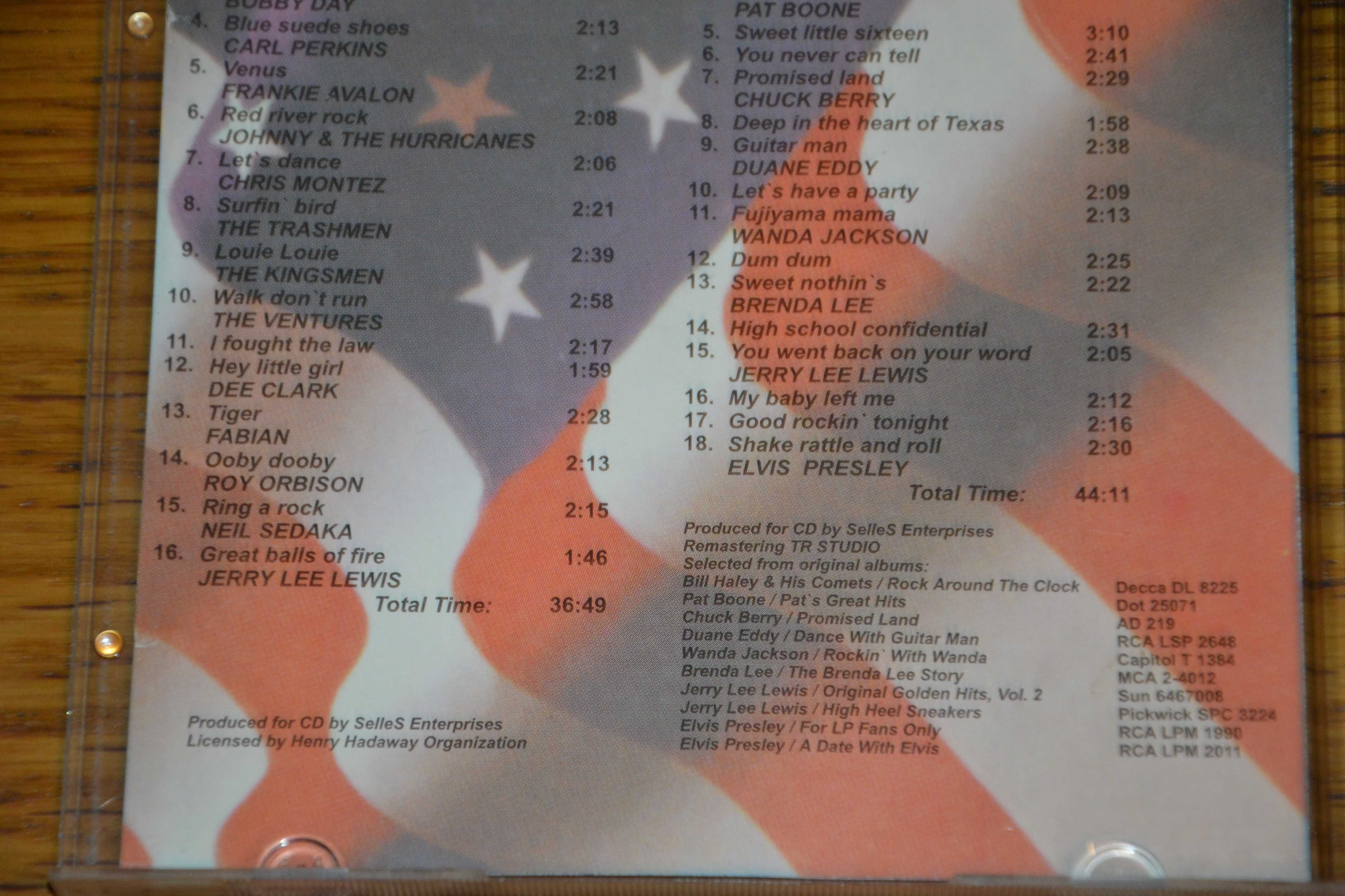 CD ,Rock end Rol Hits vols1-2,ZaIks-Biem