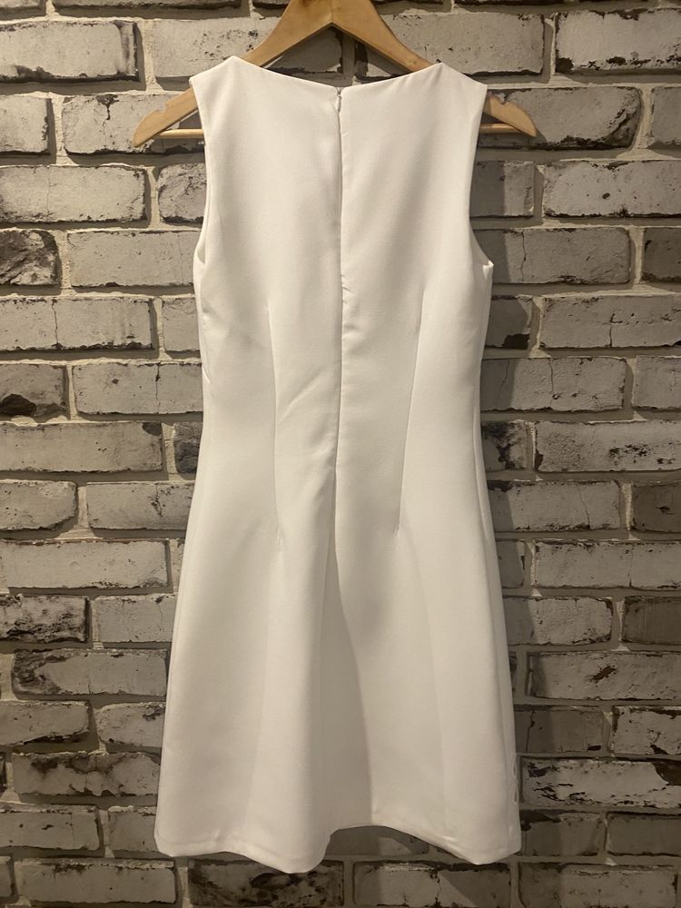Mega biała sukienka