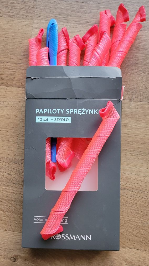 Papiloty do włosów - sprężynki
