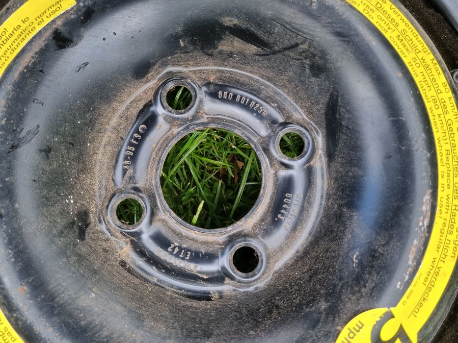 Koła dojazdowe golf 3