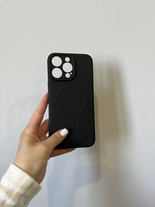 Чохол Black Soft Magsafe для iPhone 15 Pro Max айфон 15 чехол софт-тач