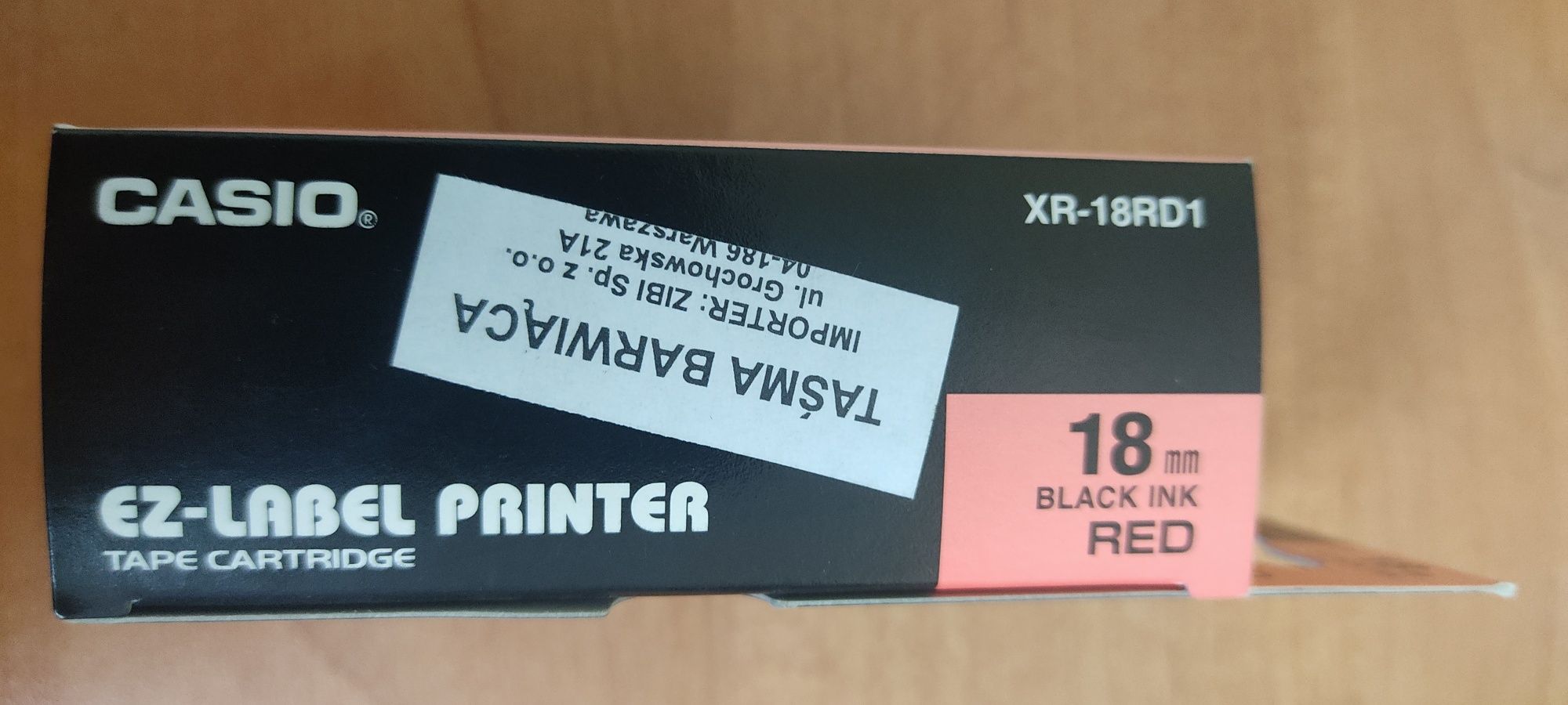 Taśma barwiąca Casio XR-18RD1