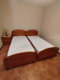 Vendo 2 camas individuais com colchão, Porto Santo