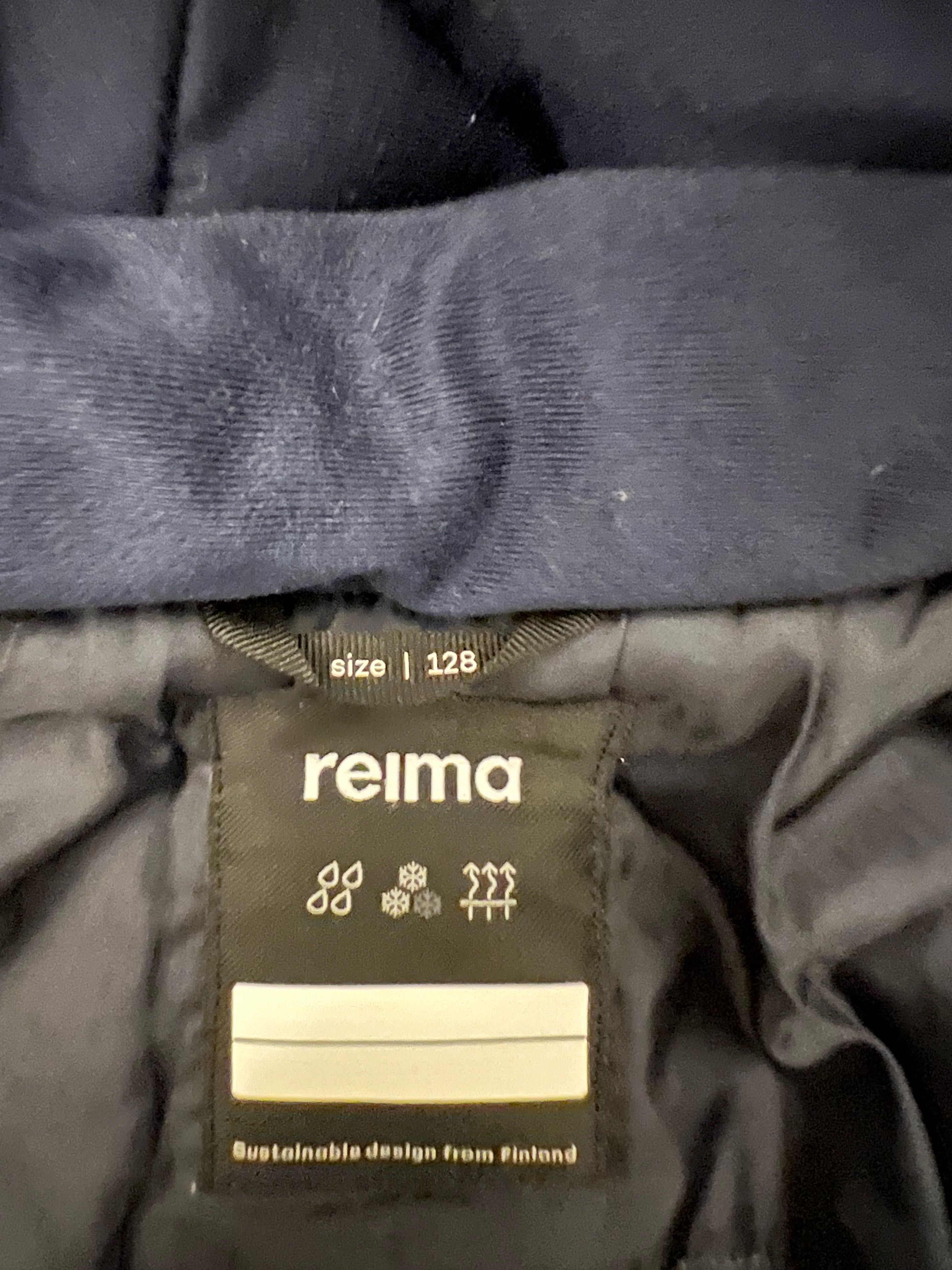 Куртка зимова для дівчинки Reima розмір 128
