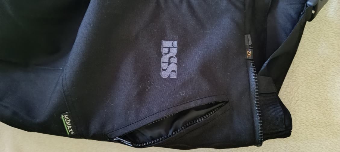 Spodnie motocyklowe tekstylne IXS cordura humax protektory