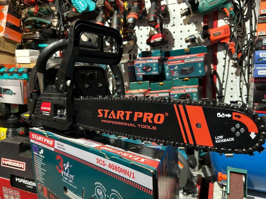 Професійна бензопила START PRO SCS-4080HN/1
