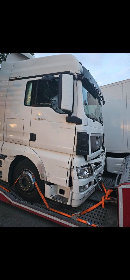 Sprzedam Man tgx 440KM 2012r uszkodzony