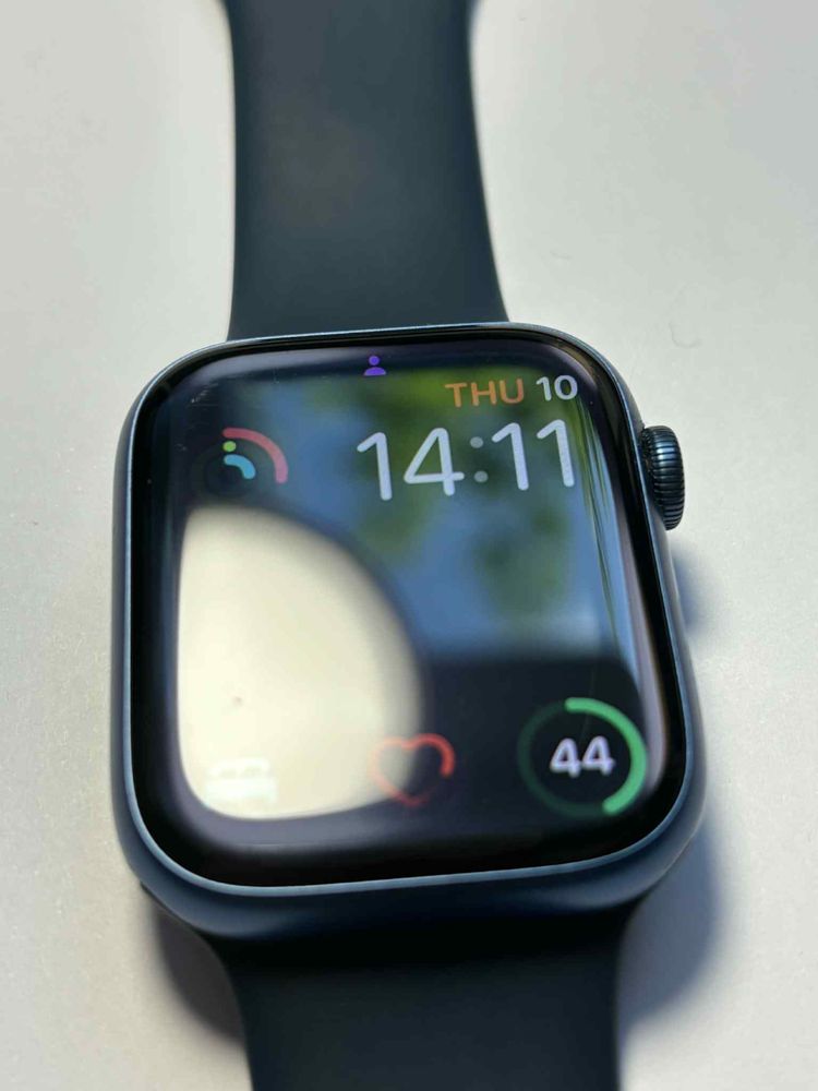 Apple Watch series 7 GPS + Cellular granatowy