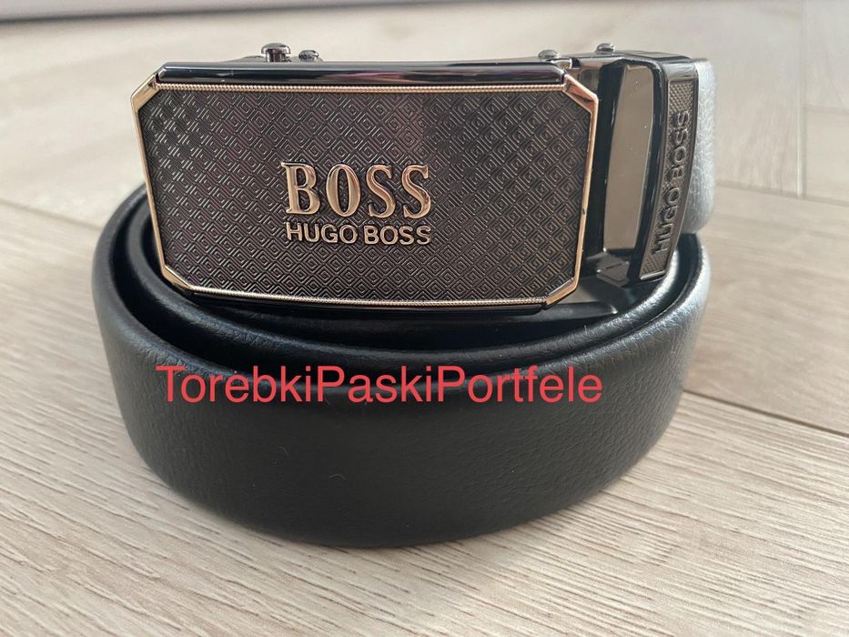 Nowy zestaw Hugo Boss , pasek + portfel.