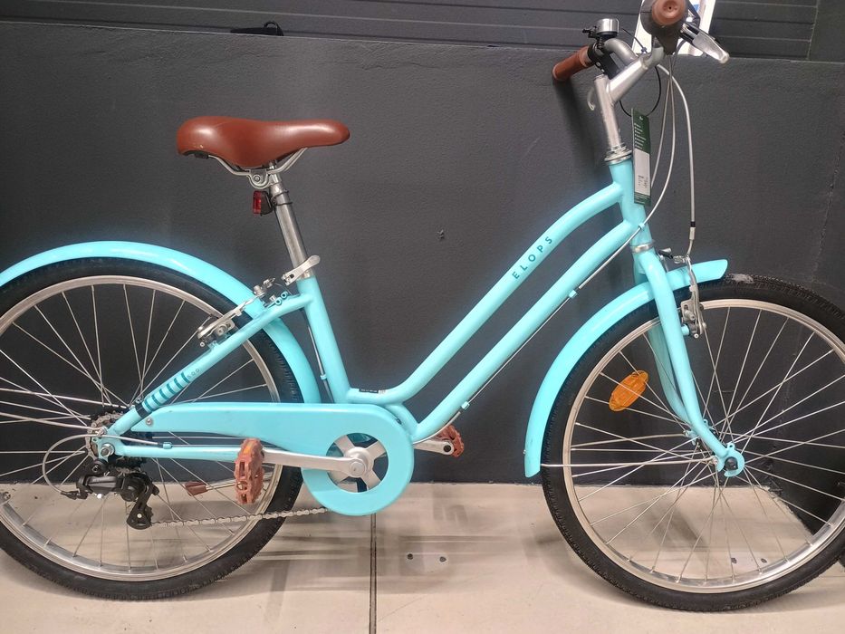 Rower miejski dla dzieci btwin 500 24"