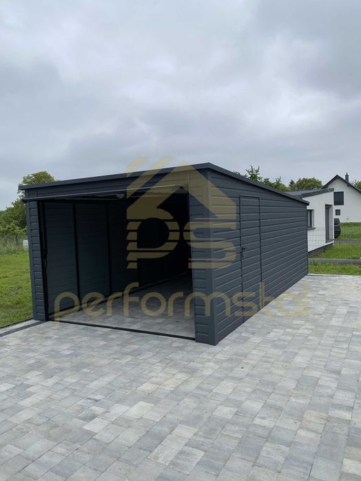 Garaże Blaszane . Konstrukcje Stalowe . Wiaty Śmietnikowe . Hale .