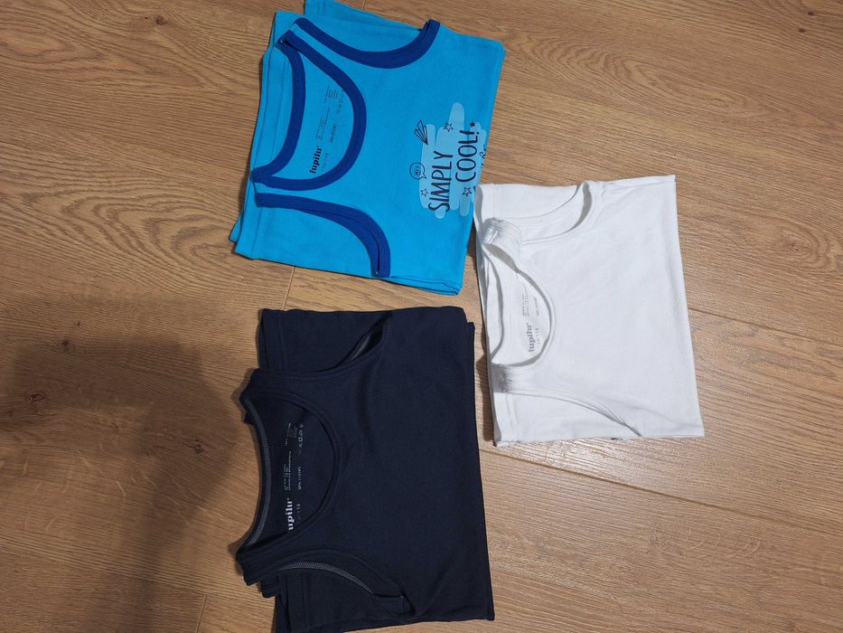 Podkoszulki 110-116 pakiet 6 sztuk