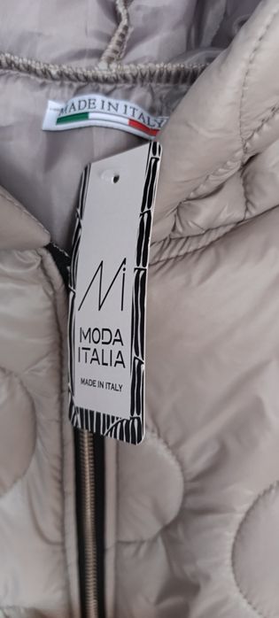 Pikowana kurtka Plus Size kaptur zamek XL 2XL 3XL 4XL