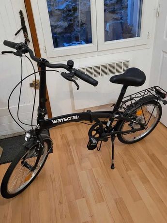 Bicicleta dobrável WAYSCRAL Takeaway 200 Preta (duas para venda)