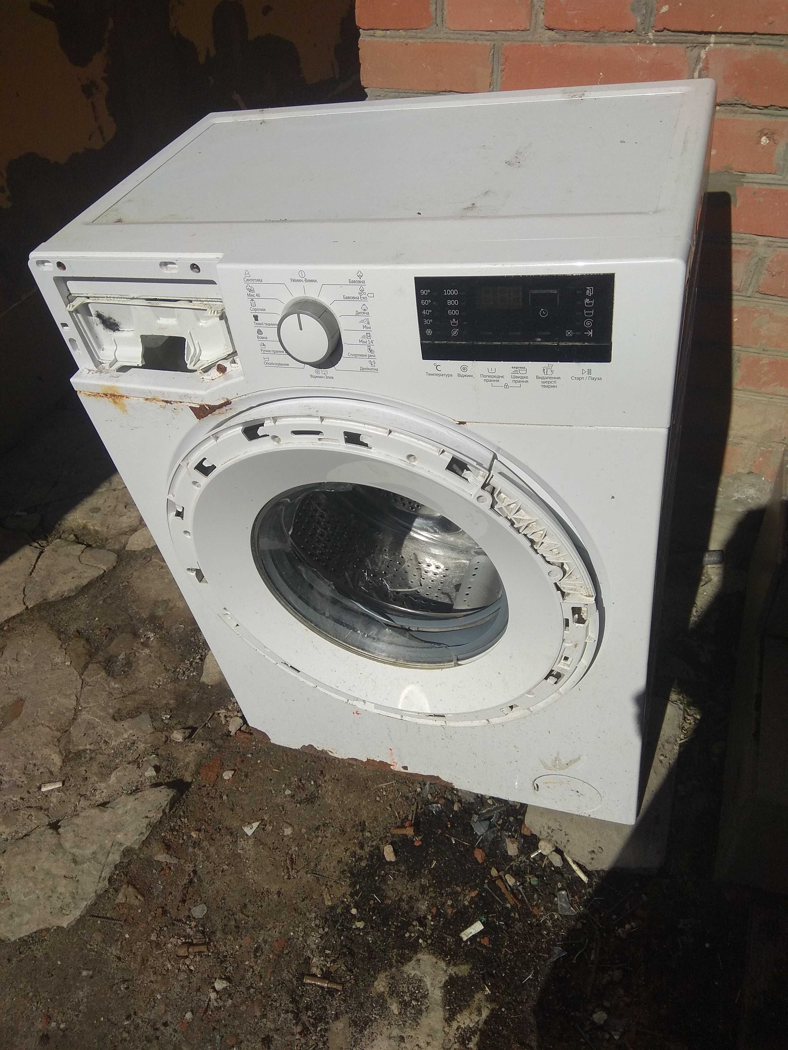модуль управления ( плата мозги ). двигатель на стиральную  Beko.