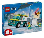 Nowe Klocki LEGO CITY 60403 Karetka i snowboardzista - SKLEP