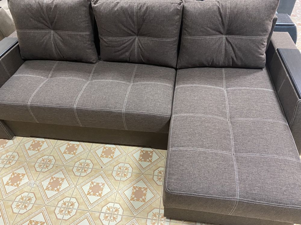 Кутовий розкладний диван, м‘який куток, м‘які меблі