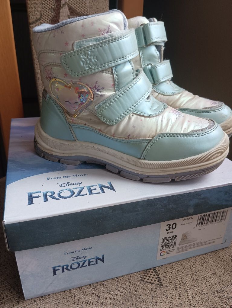 Kozaki  dla dziewczynki Frozen r.30