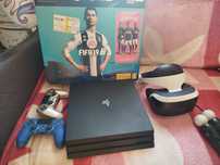 PS4 pro 1 TB + Kompletny zestaw VR