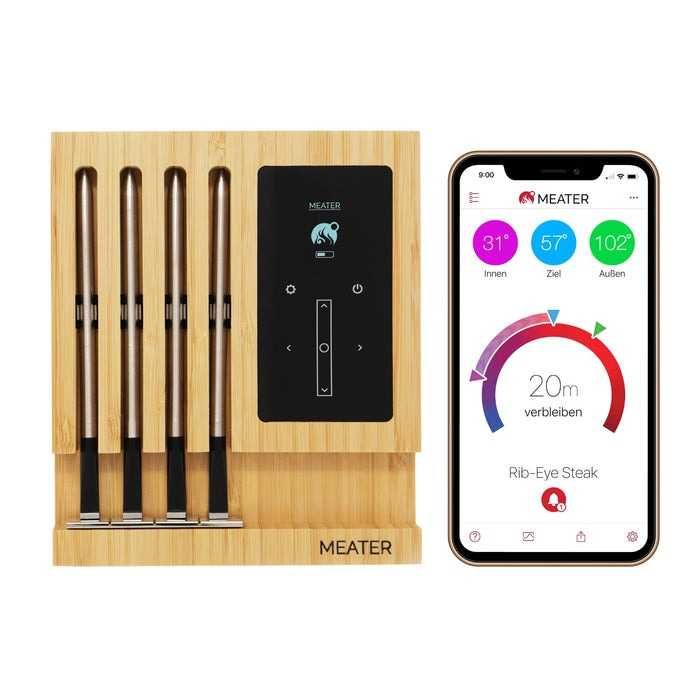 Умный термометр безпроводной Meater Pro 2 Plus BLOCK для гриля Weber