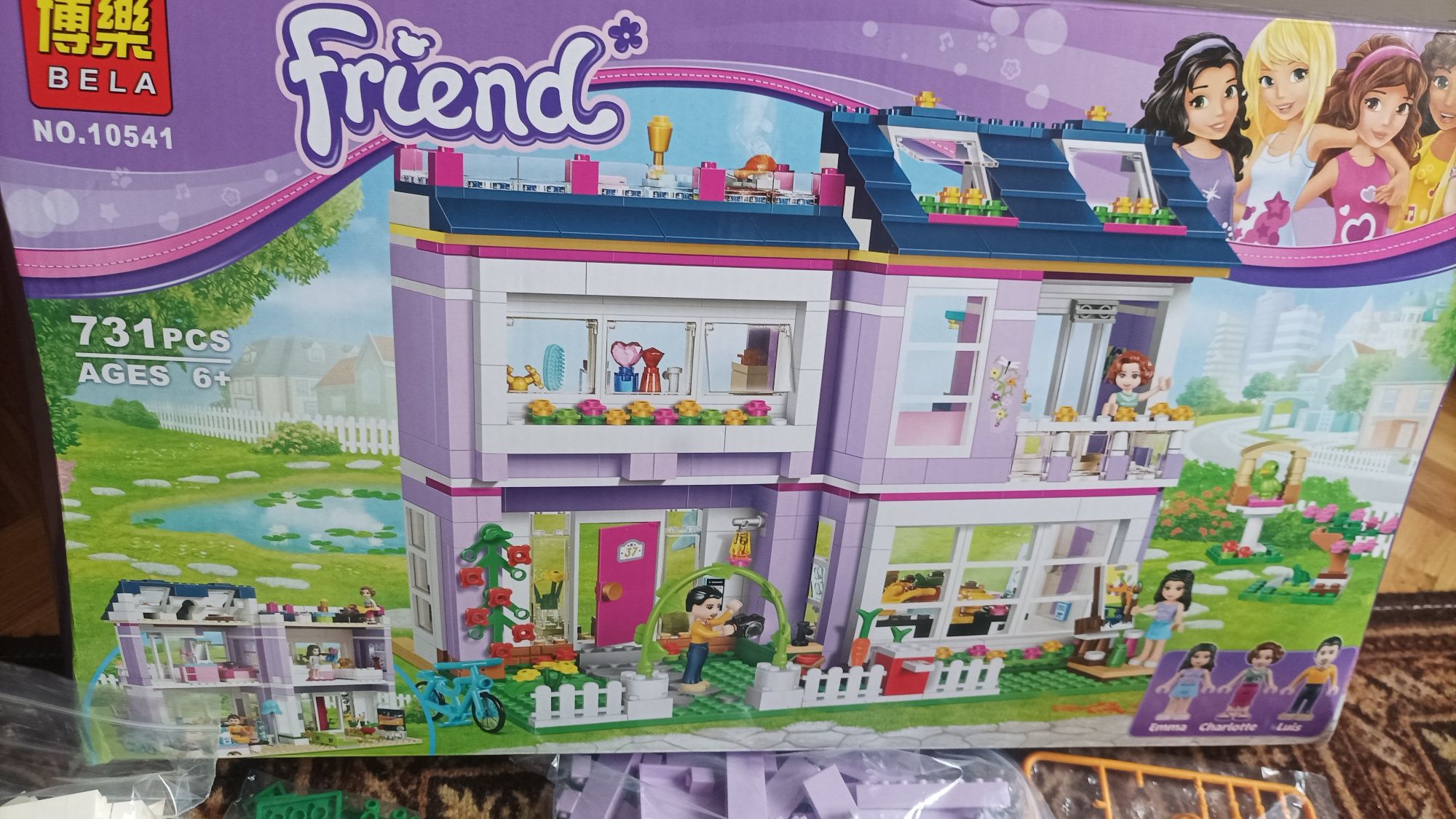 Конструктор Веla Friend Будинок Емми 731 деталь 6+