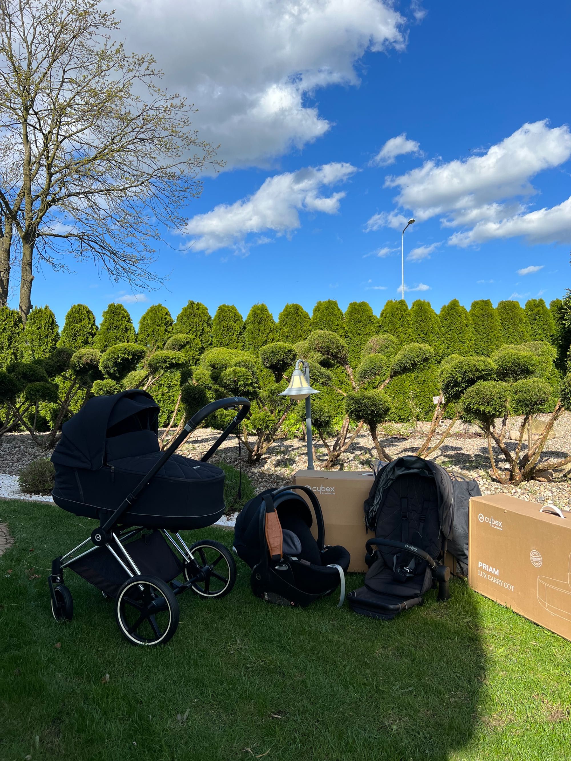 Wózek Cybex Priam Lux 3w1 deep black