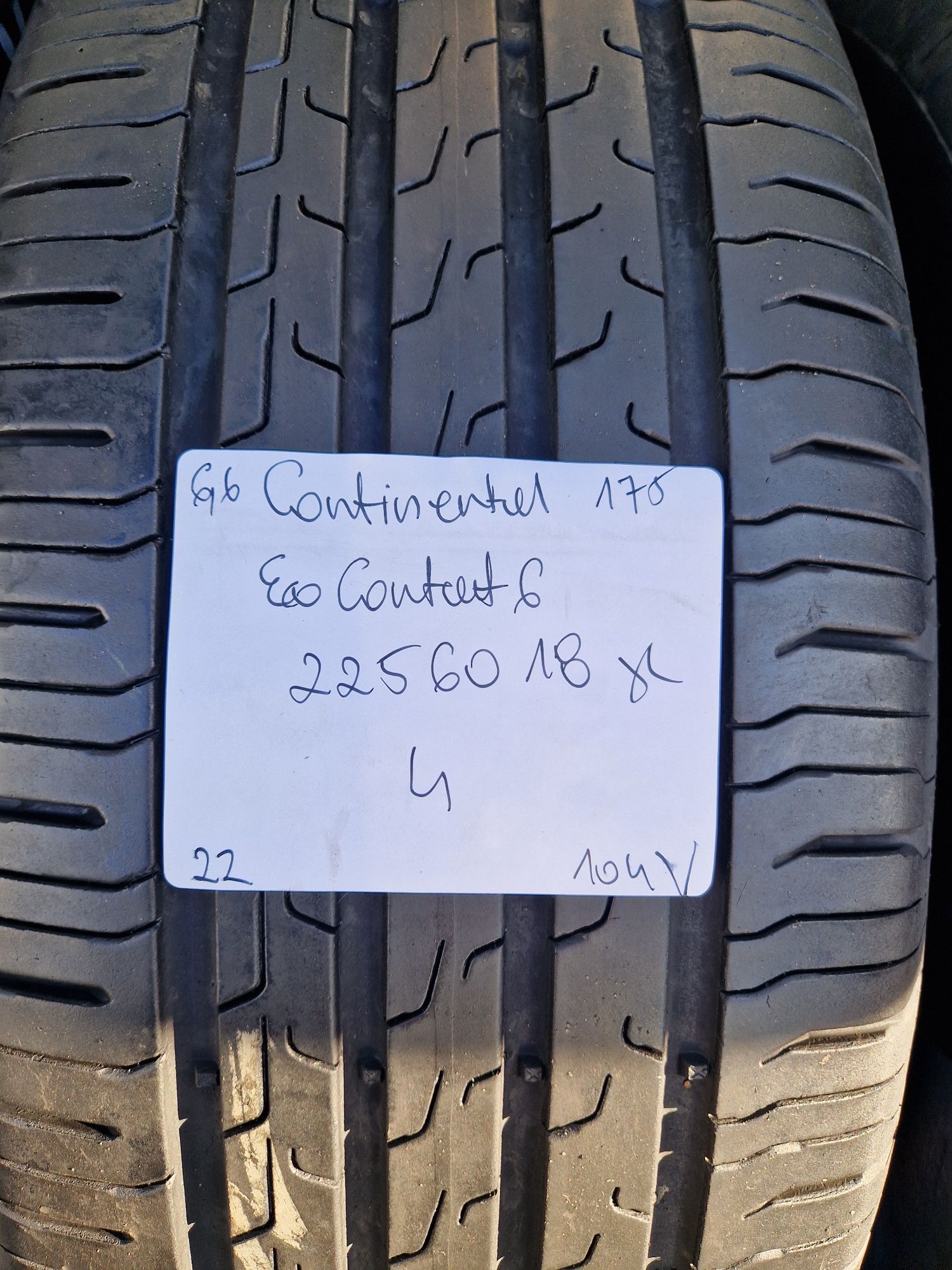 225/60/18 225/60R18 Continental 2022 lato