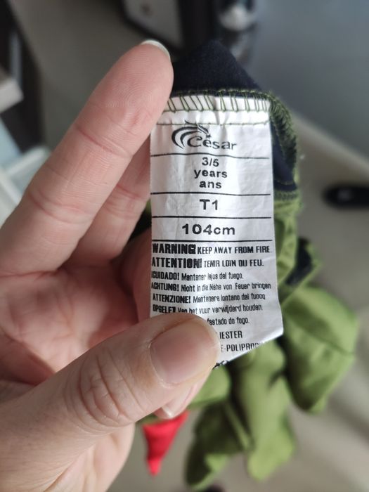 Strój na bal, przebranie, kostium Ben 10 rozm. 104