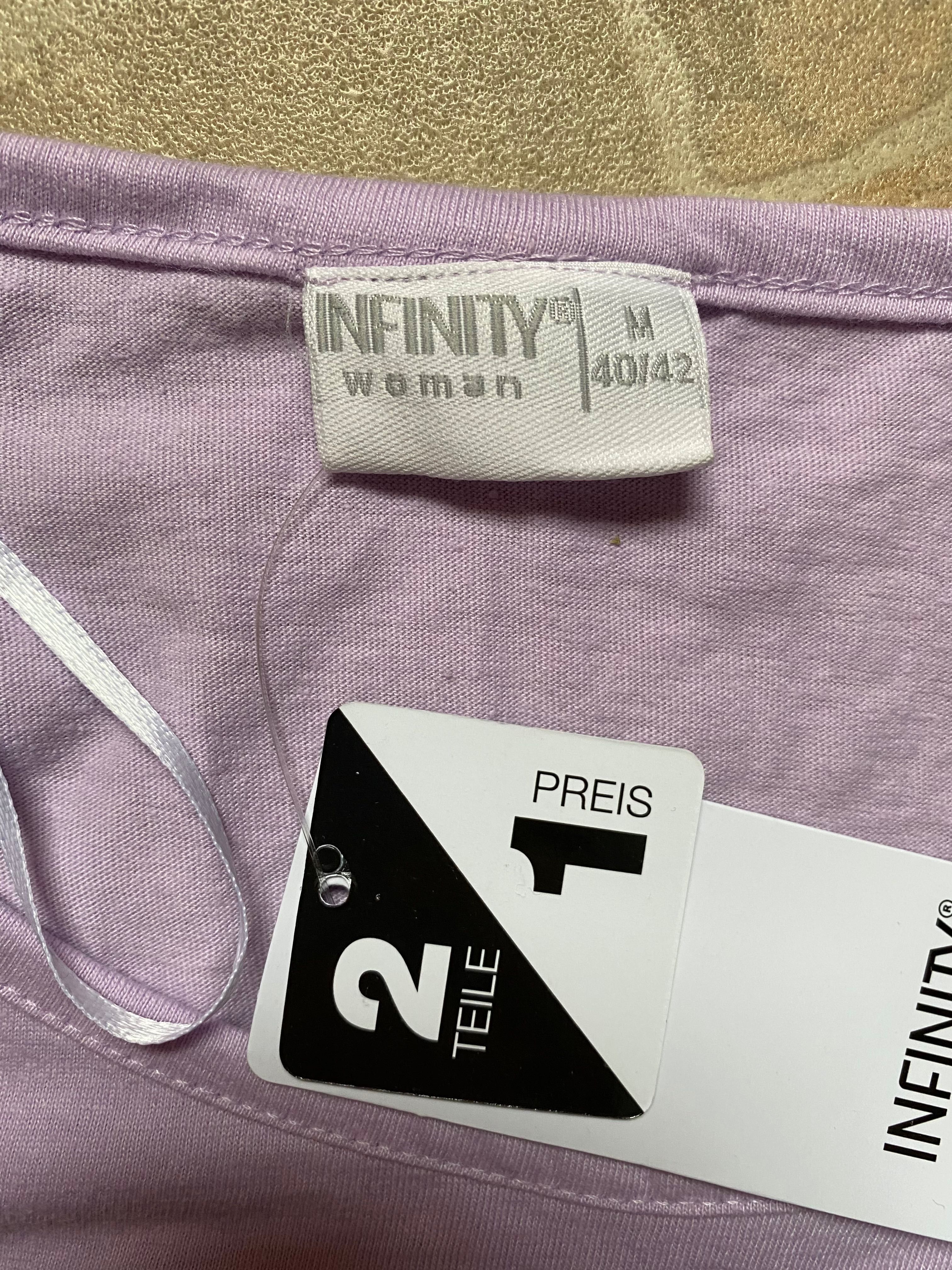 Піжама жіноча Infinity p.M зі штанами та лонгсливом