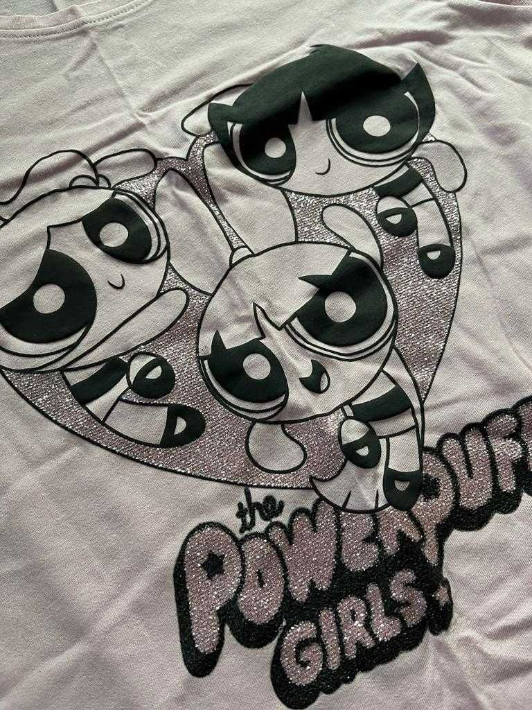 Różowa piżama koszula nocna Atomówki, The Powerpuff Girls, S/36 Pepco