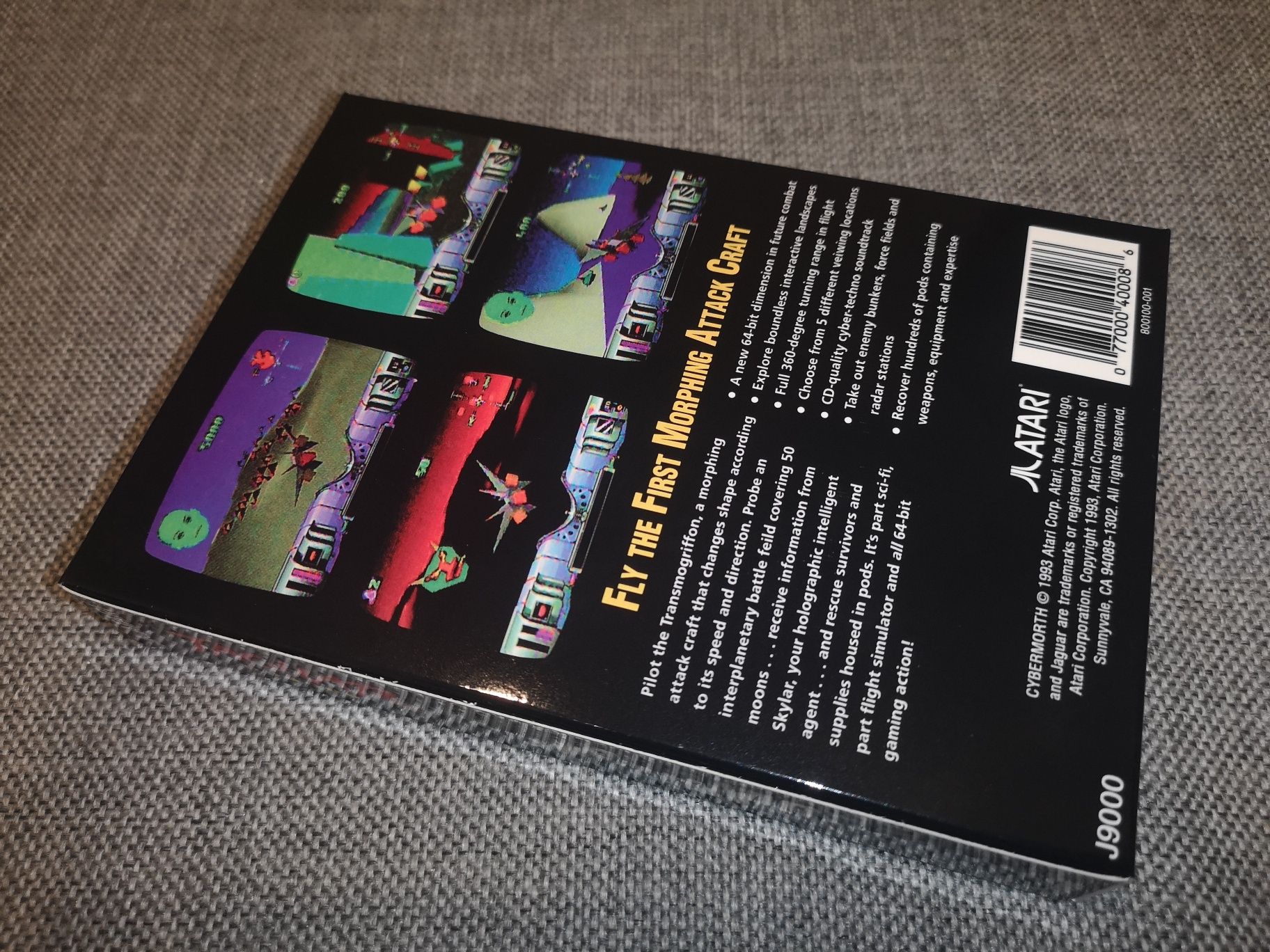 Cybermorph ATARI JAGUAR gra sklep Ursus RETRO