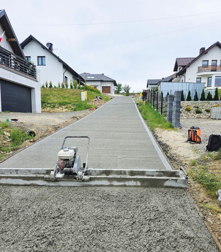 Budowa dróg betonowych ! Płyty ażurowe ! Kostka brukowa !