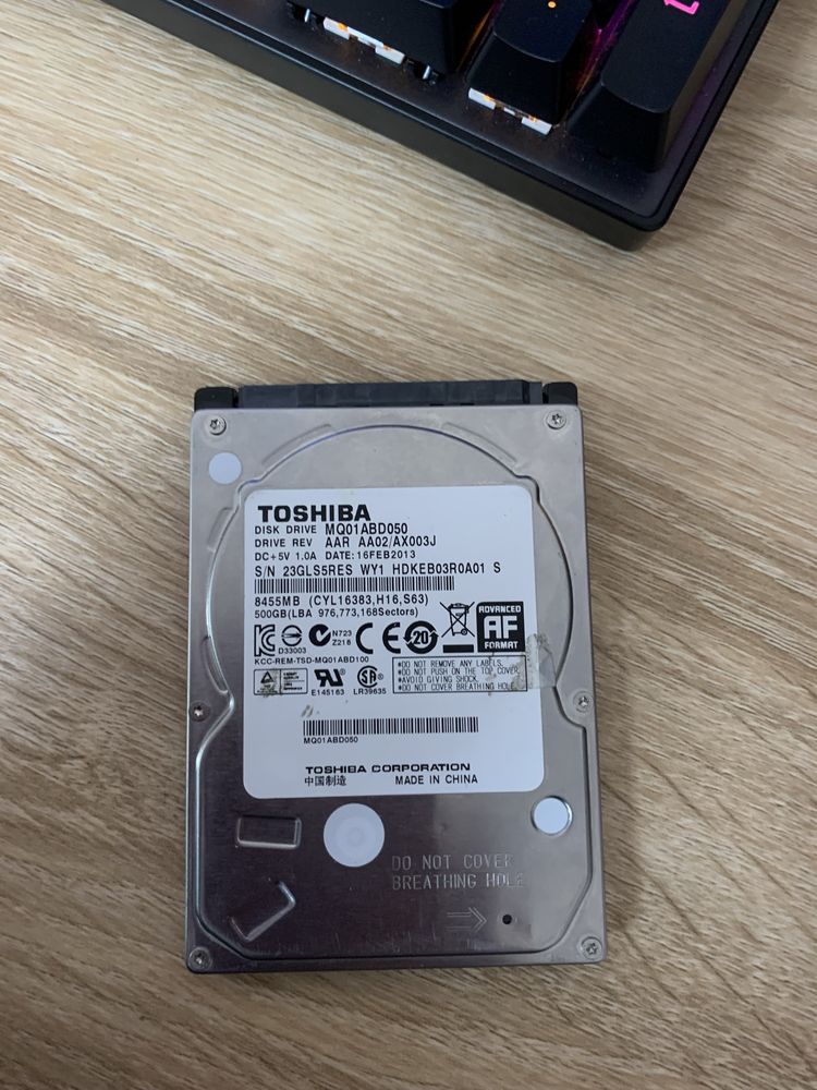 Жосткий диск Toshiba 512gb