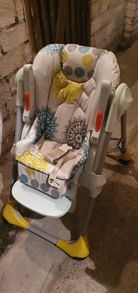 Chicco Polly Rose 2W1 Krzesełko Do Karmienia