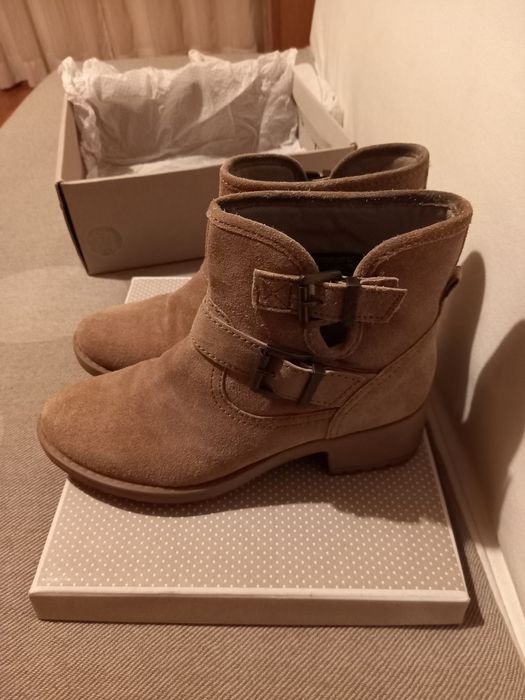 Botas camurça, de senhora