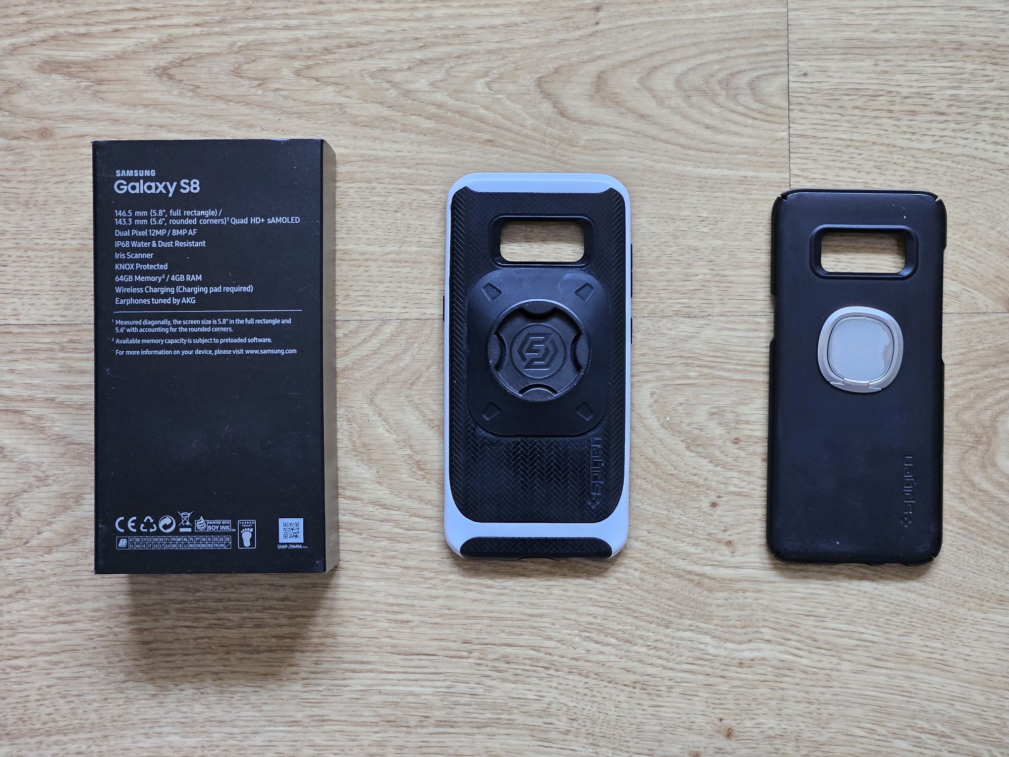 Samsung S8 nowa bateria, osłona Spigen