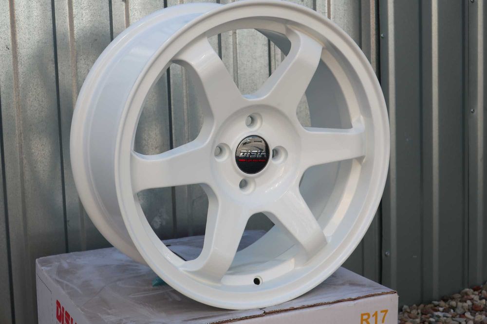 FELGI 17 4X100 DISLA JDM TE37 JR3 mazda mx-5 honda civic fiat punto