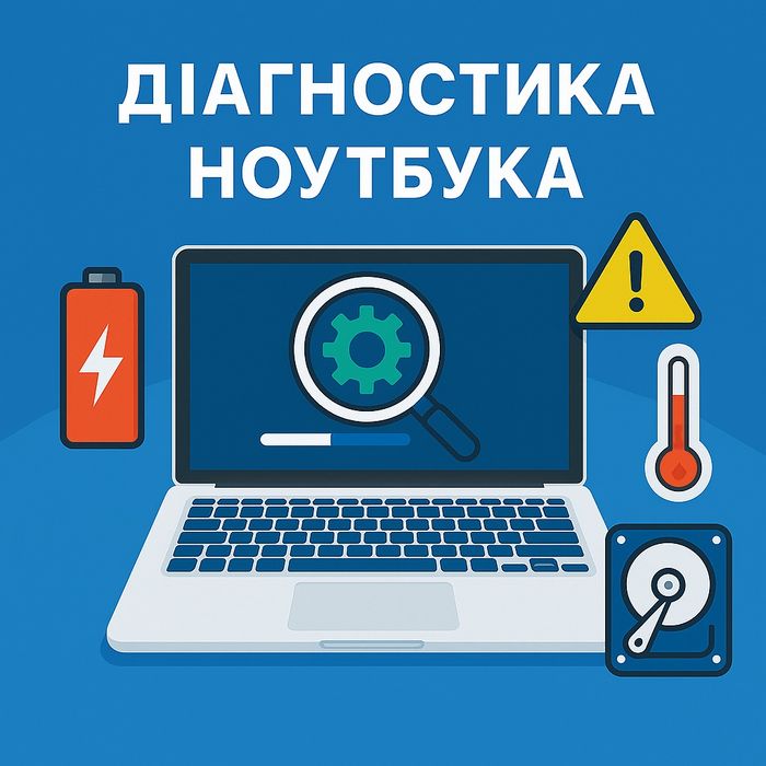 Ремонт комп'ютерів та ноутбуків у Києві та області