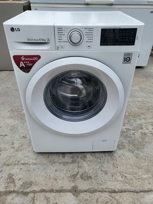 Lg 6,5 kg slim z parą invertorowy silnik  gwarancja dowóz gratis