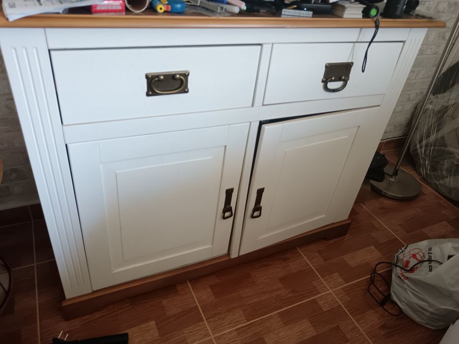 Aparador consola de sala em madeira