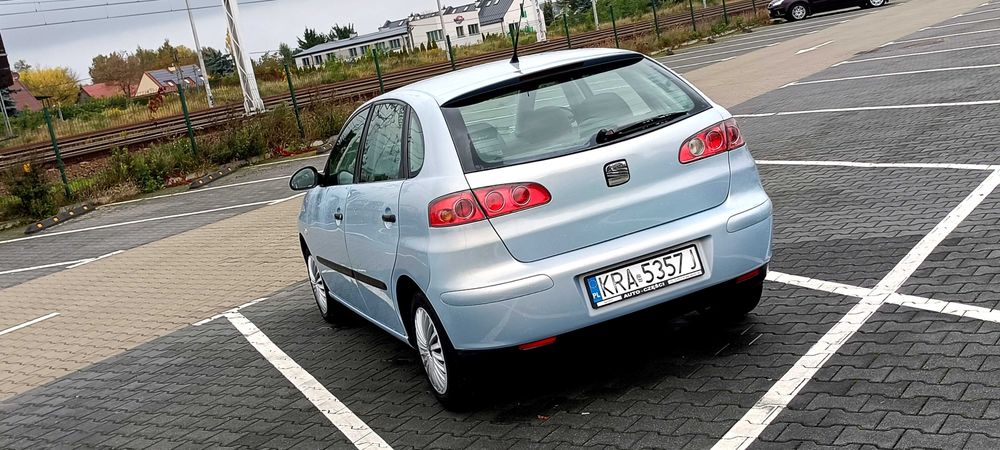 Seat Ibiza III 6L/1.2 MPI/64KM/Benzyna/Klima/Perła/BDB/Stan/Kraków