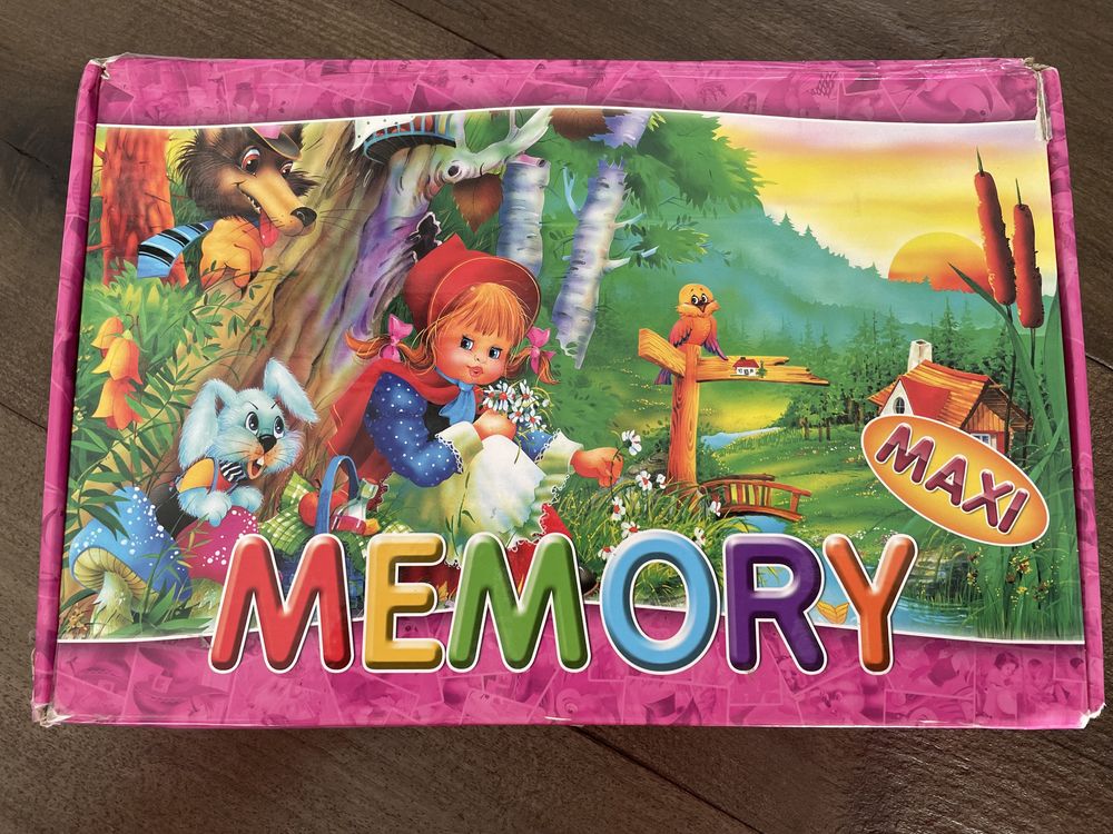 Gra memory maxi 21 par kafli abecadło litery 4+