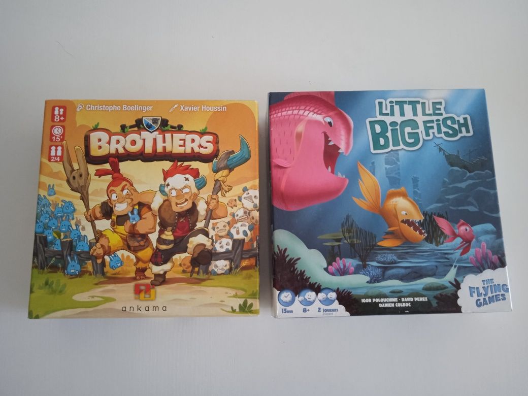 2 jogos - "Brothers" e "Litlle big fish"