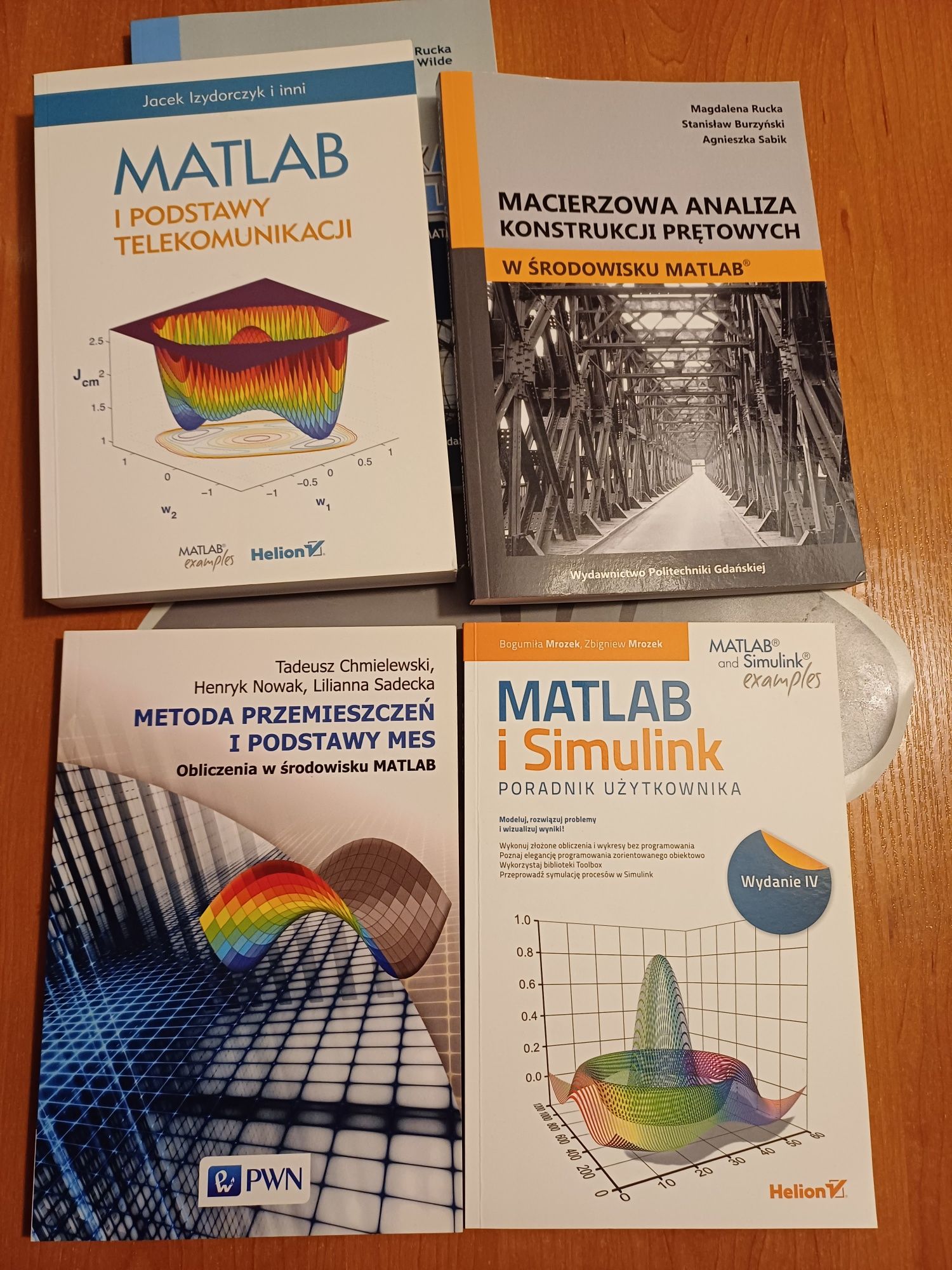 Matlab pakiet ksiażek