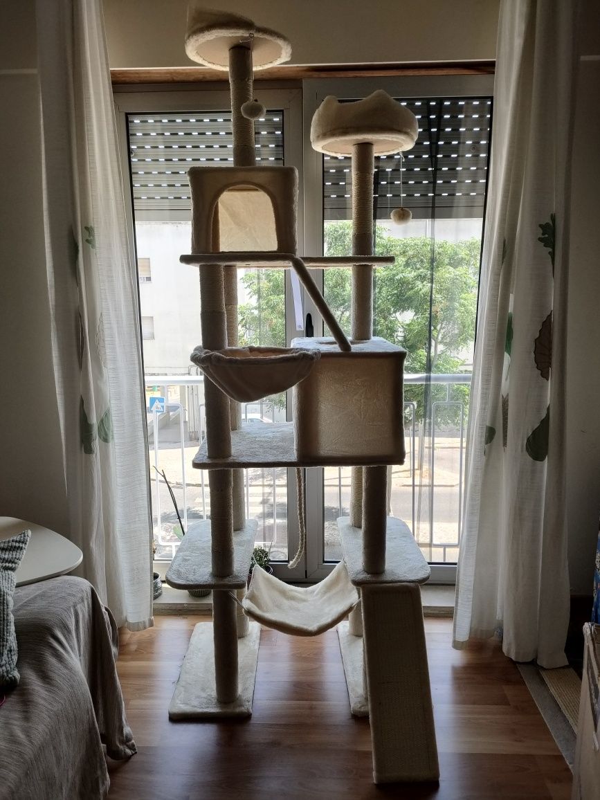 Arranhador e ginásio de gatos