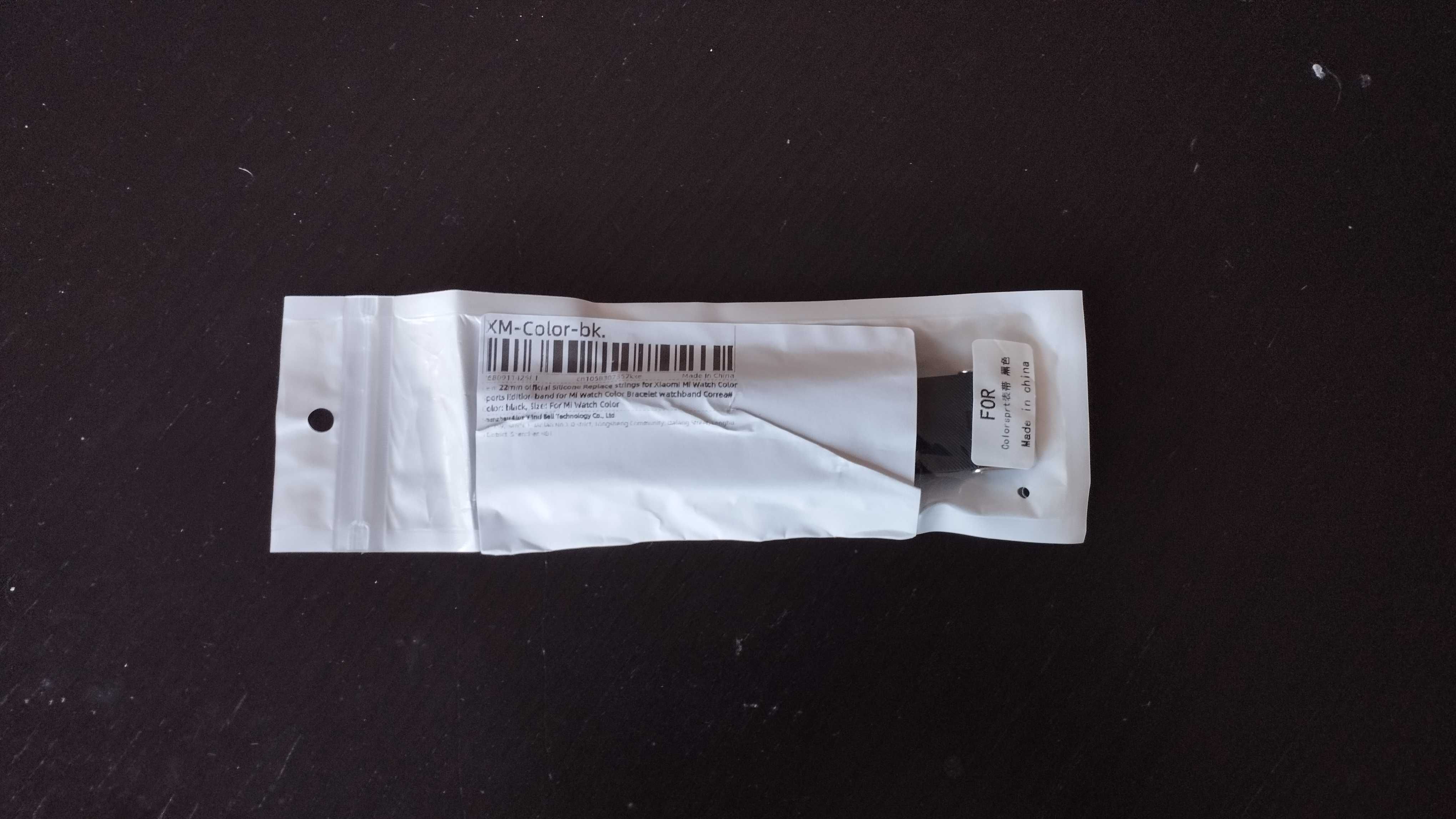 NOVA - Bracelete para Xiaomi Mi Watch / Color - 22mm - PRETA